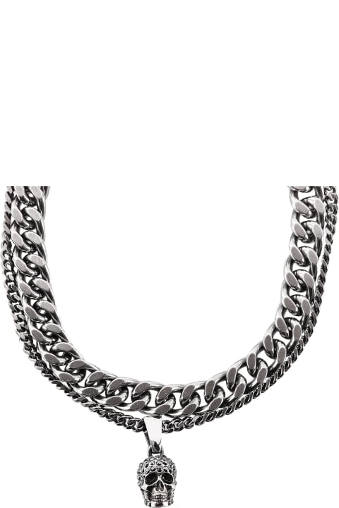 Alexander McQueen Jewelry for Men Alexander McQueen Skull Chain Bracelet