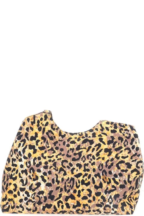 ウィメンズ Just Cavalliのトートバッグ Just Cavalli Leopard Print Shoulder Bag