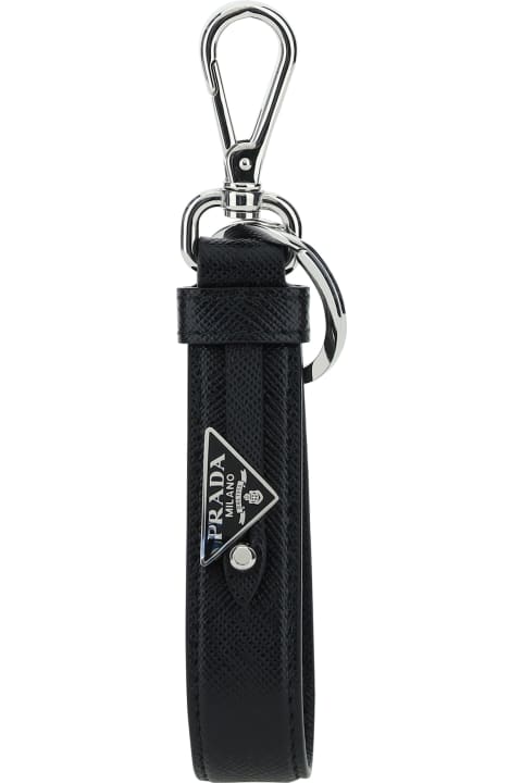 Prada Keyrings for Men Prada Calfskin Keychain