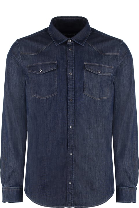 Dondup Shirts for Men Dondup Denim Shirt