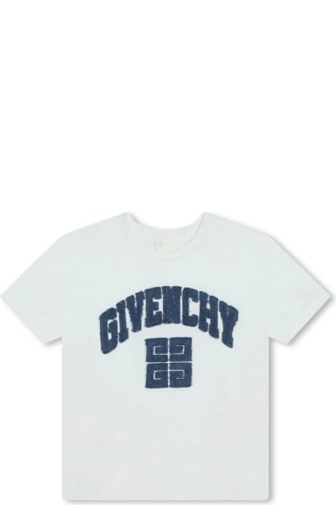 Topwear for Boys Givenchy Givenchy Kids T-shirts And Polos White