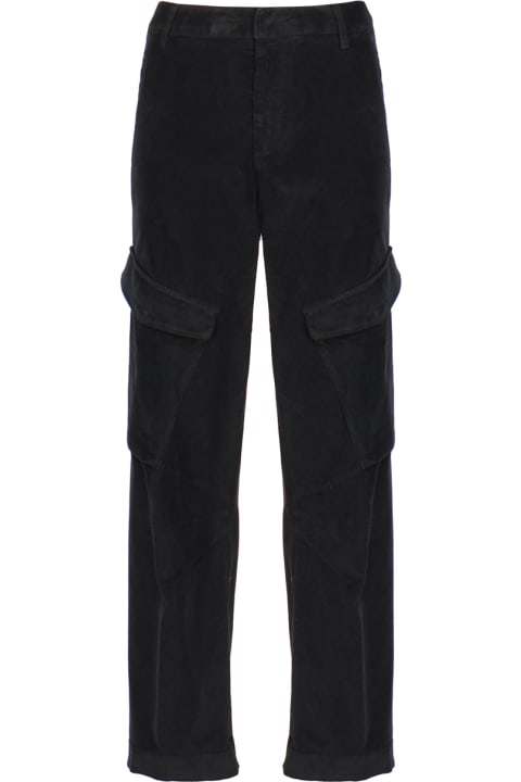 Fashion for Women Dondup Camila Loose Trousers In Cotton