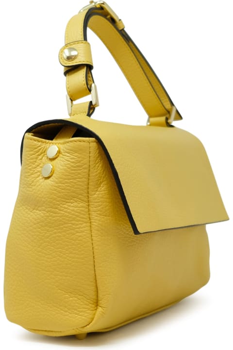 Avenue 67 Bags for Women Avenue 67 Avenue 67 Elettra Xs Yellow Leather Bag
