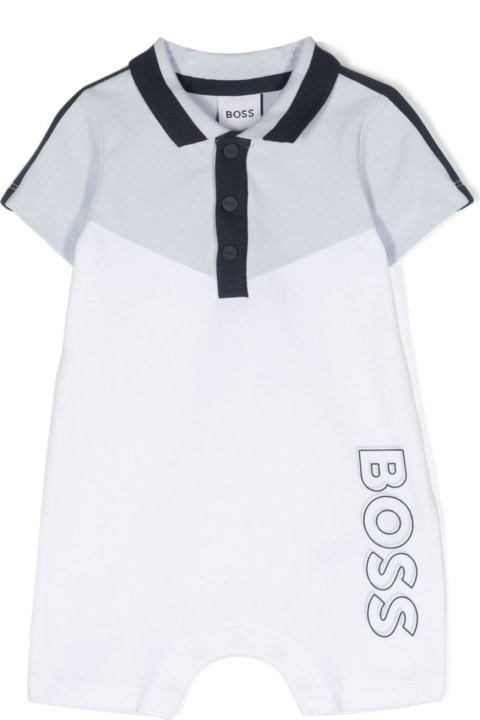 Bodysuits & Sets for Baby Boys Hugo Boss Tutina Con Logo