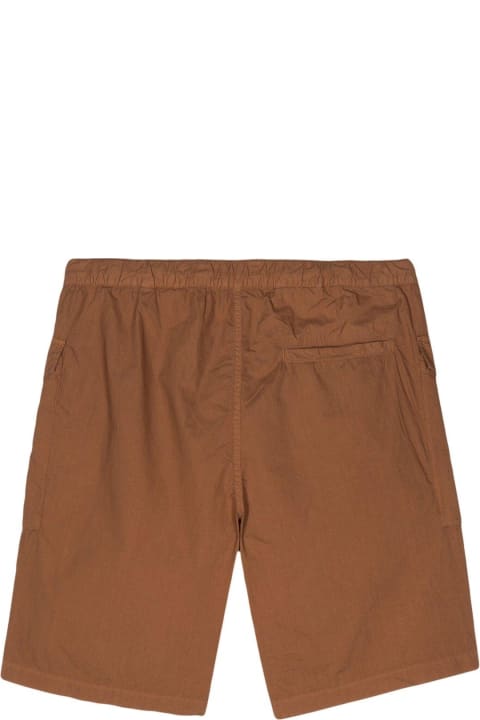 Clothing for Men Aspesi Logo Patch Shorts