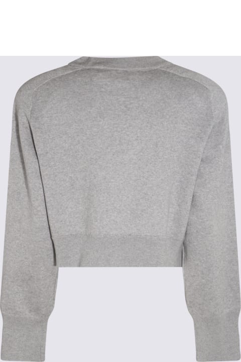 Rotate by Birger Christensen Fleeces & Tracksuits for Women Rotate by Birger Christensen Lunar Rock Cotton And Cashmere Blend Sweater