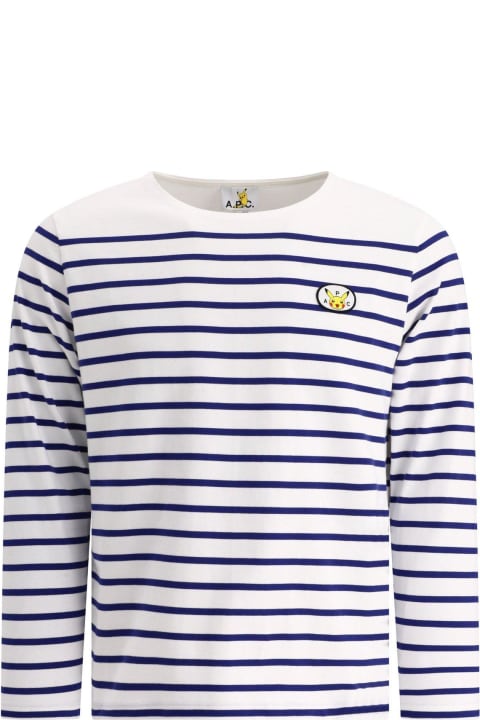 A.P.C. for Men A.P.C. Striped Crewneck Sweatshirt