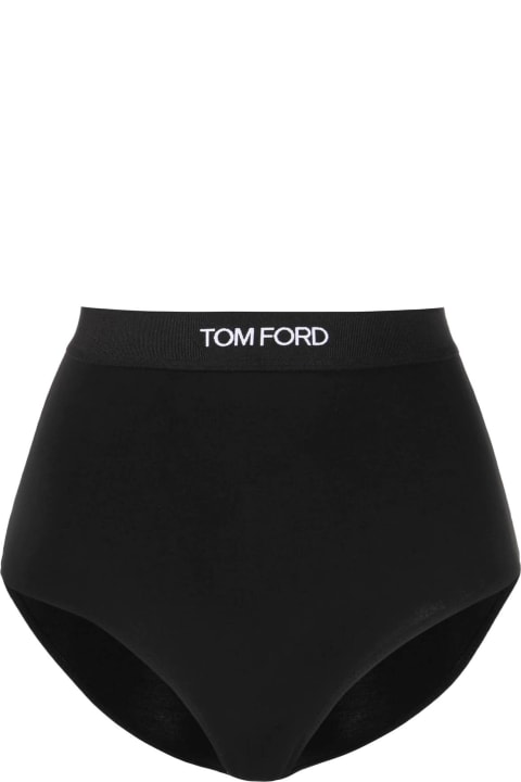 ウィメンズ ランジェリー＆パジャマ Tom Ford High-waisted Underwear Briefs With Logo Band