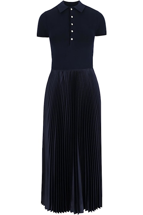 Polo Ralph Lauren Dresses for Women Polo Ralph Lauren Flared Maxi Dress