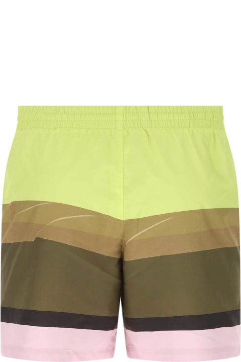 Dries Van Noten Swimwear for Men Dries Van Noten Printed Nylon Bermuda Shorts