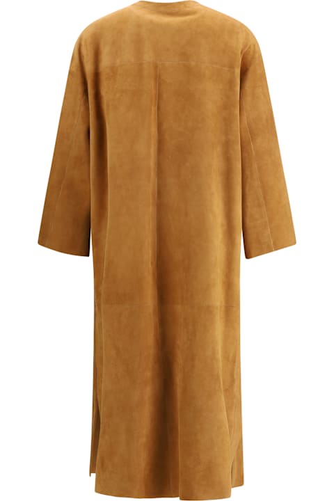 Salvatore Santoro Clothing for Women Salvatore Santoro Suede Coat