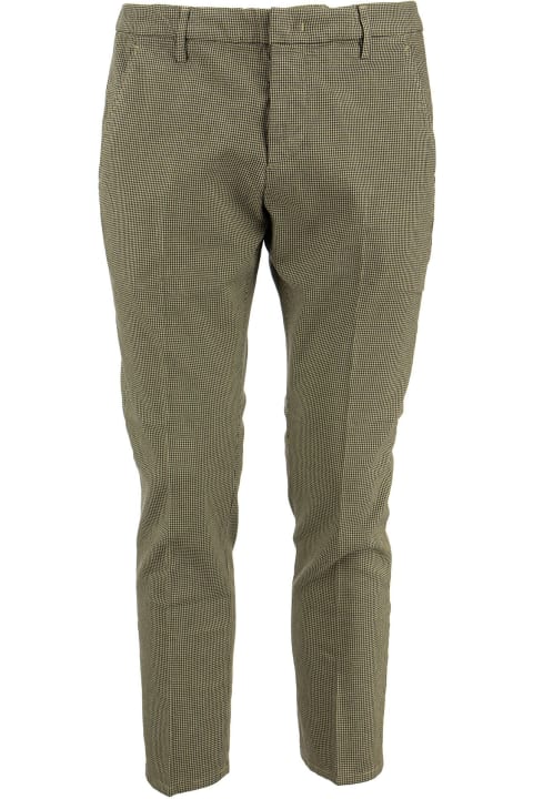 Sale for Men Dondup Alfredo - Cotton Slim-fit Trousers