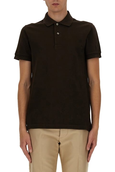 Tom Ford Shirts for Men Tom Ford Tennis Piquet Polo Shirt