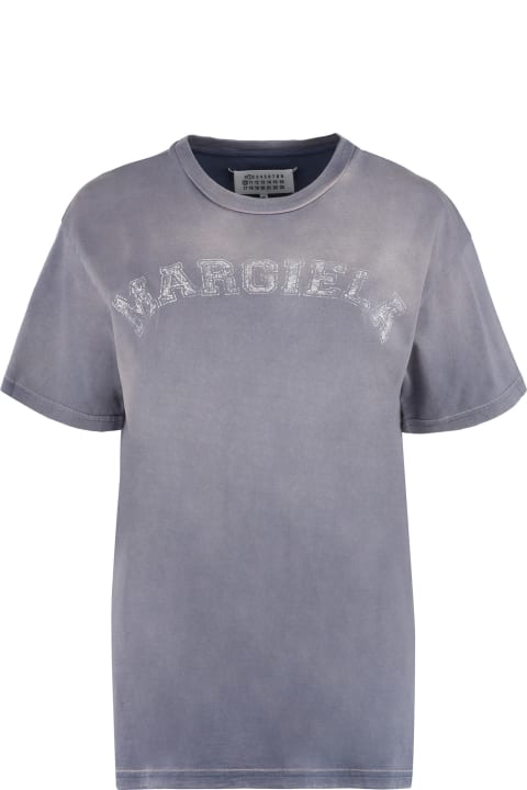 Maison Margiela Topwear for Women Maison Margiela Cotton Crew-neck T-shirt