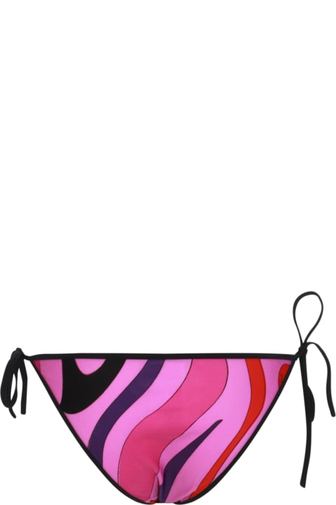 Swimwear for Women Pucci Black And Multicolor Beachwear
