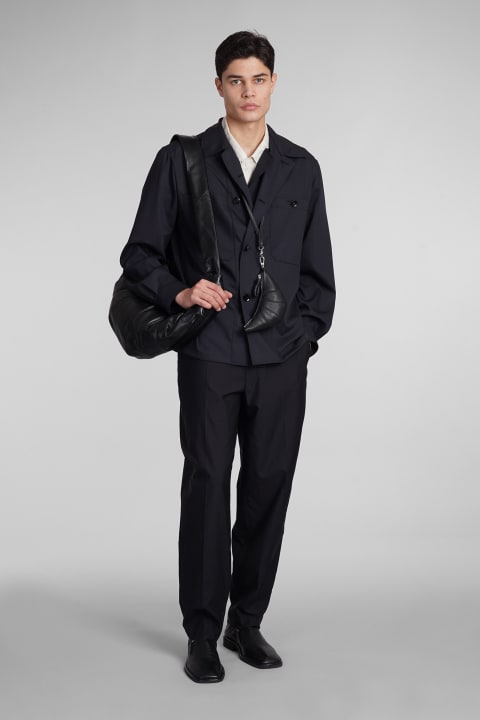 Lemaire Coats & Jackets for Men Lemaire Casual Jacket In Black Wool