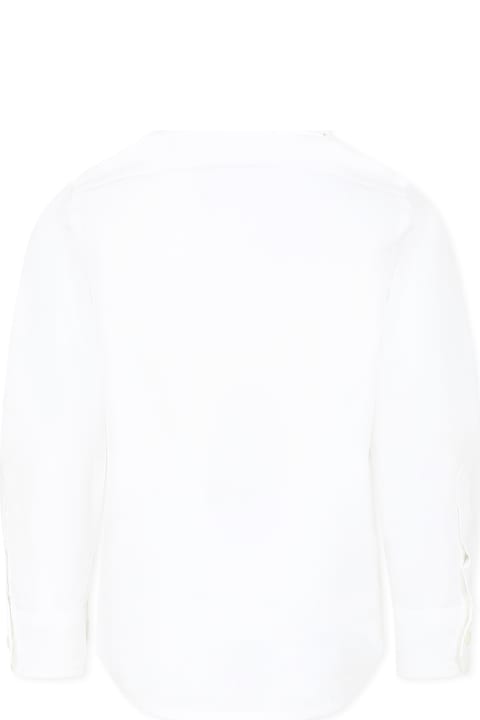 Homeware Diesel White Shirt For Boy