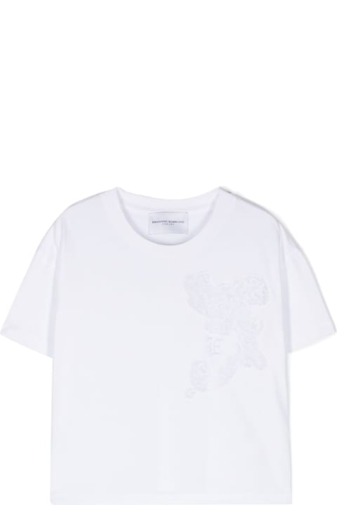 Ermanno Scervino T-Shirts & Polo Shirts for Girls Ermanno Scervino Ermanno Scervino T-shirts And Polos White