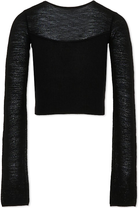 Homeware Pinko Black Top For Girl With Logo