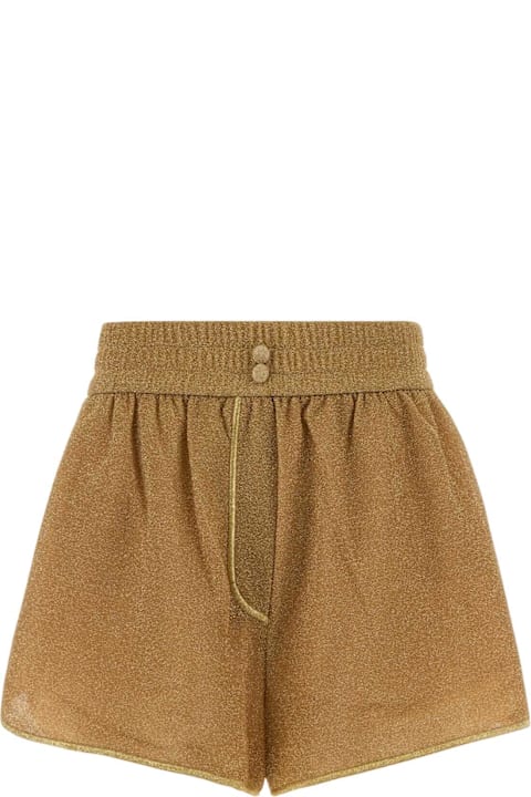 Oseree for Kids Oseree Gold Nylon Blend Shorts