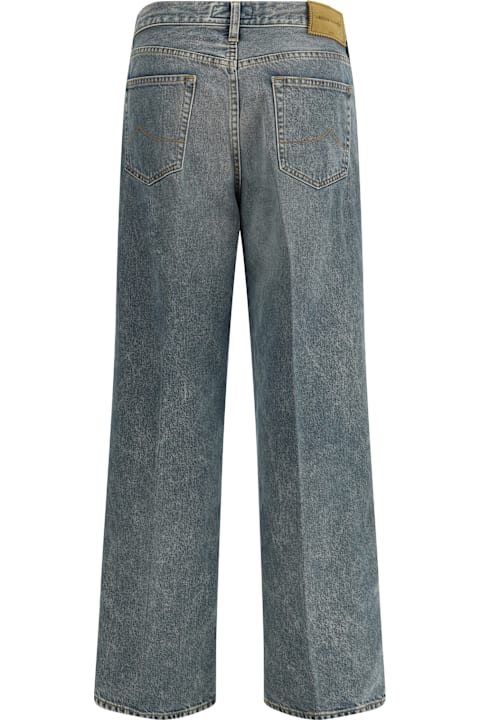 Jacob Cohen لـ Kids Jacob Cohen Grace Wide 5 Pocket Jeans
