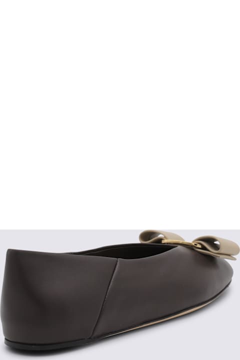 Ferragamo for Women Ferragamo Black Vanna Flats