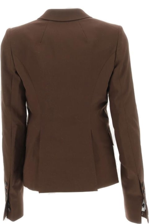 Rick Owens Coats & Jackets for Women Rick Owens Single-breasted Tailored Blazer