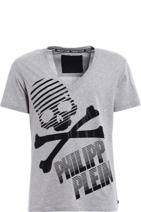 Philipp Plein Topwear for Men Philipp Plein Cotton Logo T-shirt