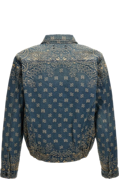 Coats & Jackets for Men AMIRI 'bandana' Denim Blouson