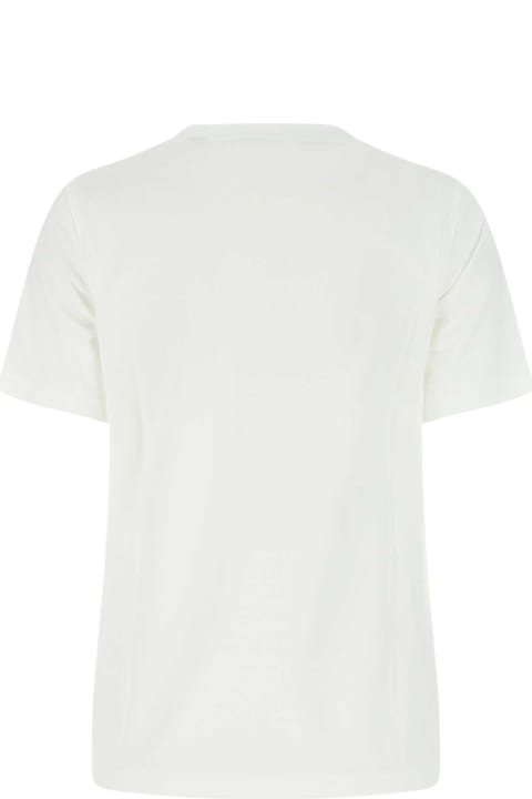 Homeware Burberry White Cotton T-shirt