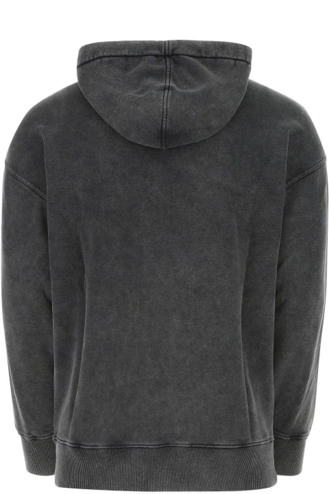 Givenchy Fleeces & Tracksuits for Men Givenchy Charcoal Cotton Sweatshirt