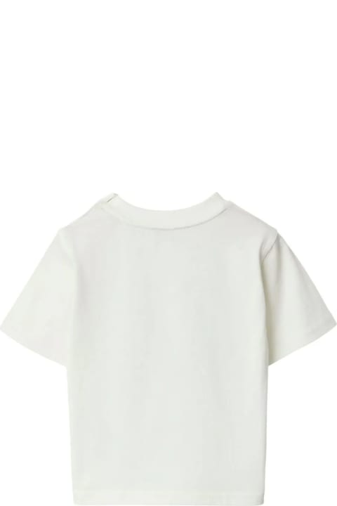 Burberry for Baby Boys Burberry Burberry Kids T-shirts And Polos White