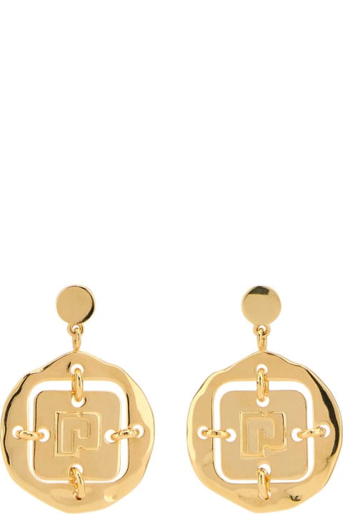 Paco Rabanne Earrings for Women Paco Rabanne Gold Metal Earrings