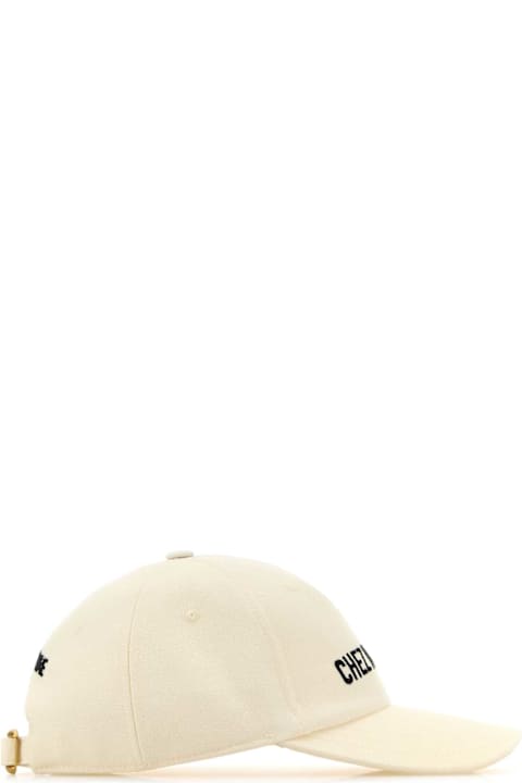 Homeware Valentino Garavani Ivory Cotton Baseball Cap