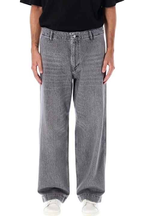 Emporio Armani الجينز لـ القسم الرجالي Emporio Armani Wide-leg Jeans