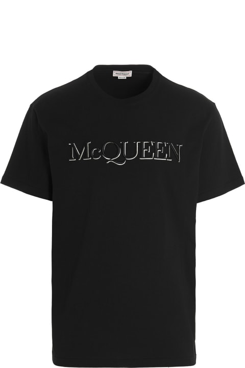 Alexander McQueen for Men Alexander McQueen Logo Cotton T-shirt