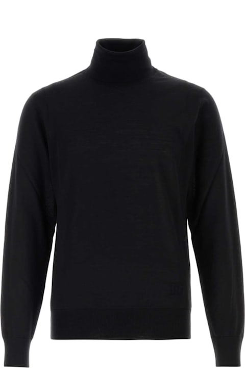 Homeware Dolce & Gabbana Black Wool Sweater