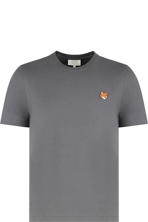 Maison Kitsuné for Kids Maison Kitsuné Crew Neck T-shirt In Cotton