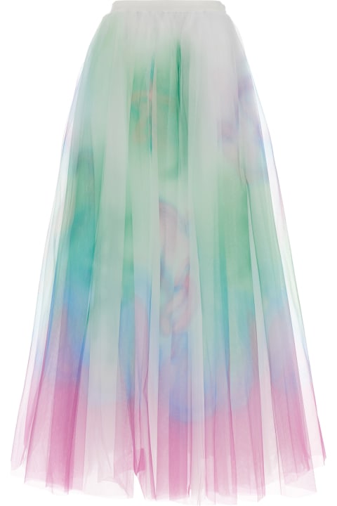 TwinSet for Women TwinSet Multicolor Tulle Skirt