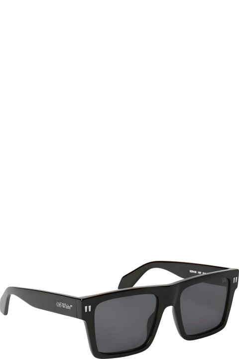 ウィメンズ アイウェア Off-White Oeri109 Lawton 1007 Black Sunglasses