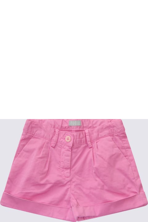 Il Gufo for Kids Il Gufo Bright Pink Cotton Shorts