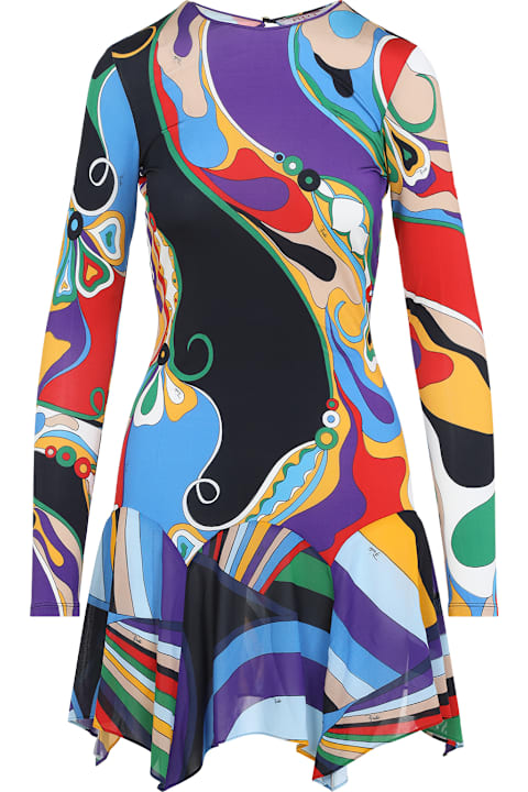 Pucci فساتين لـ السيدات Pucci Viscose Midi Dress