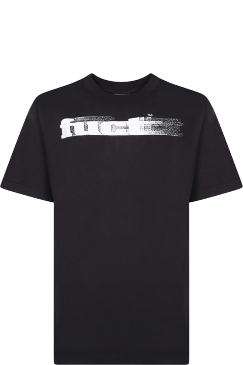 Fuct Clothing for Men Fuct Blurred Logo Black T-shirt