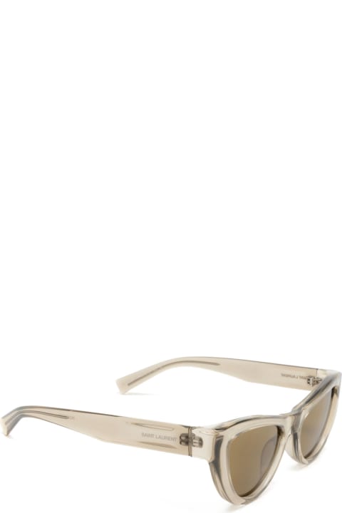 Accessories for Women Saint Laurent Eyewear Sl 676 Beige Sunglasses
