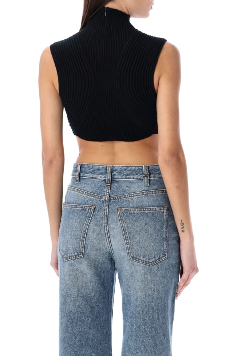 Chloé Jeans for Women Chloé High Neck Cropped Top