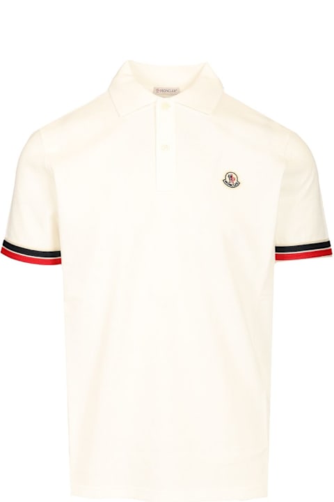 Moncler for Men Moncler Ss Polo With Logo