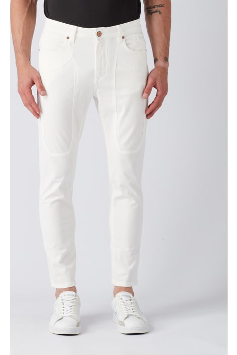 5 Tasche Patch Bistretch Color Trousers