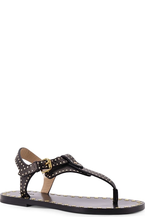 Isabel Marant Joonya Low Leather Sandals
