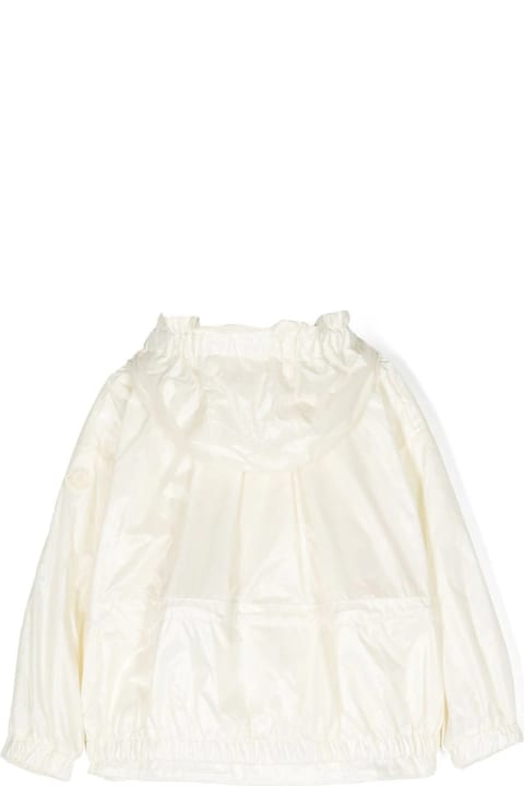 Fashion for Kids Moncler White Urbonas Hooded Jacket