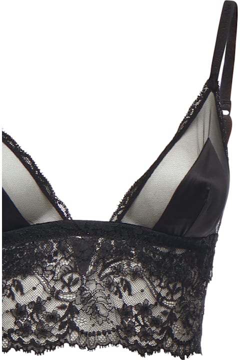 Underwear & Nightwear for Women Dolce & Gabbana Soft Cup Satin Bralette
